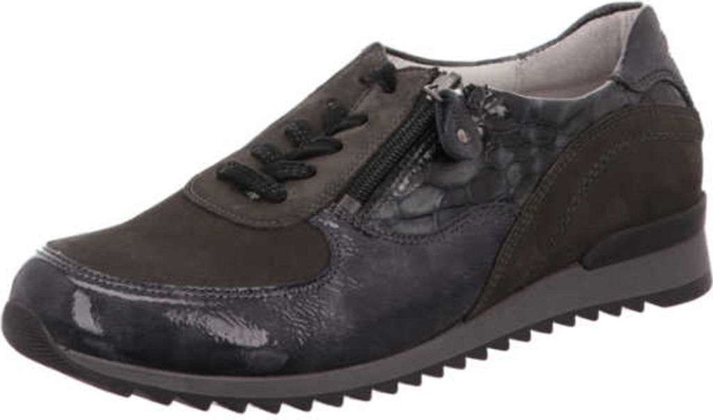 Waldläufer Schnürhalbschuhe in schwarz, Gr. 4 Produktbild 