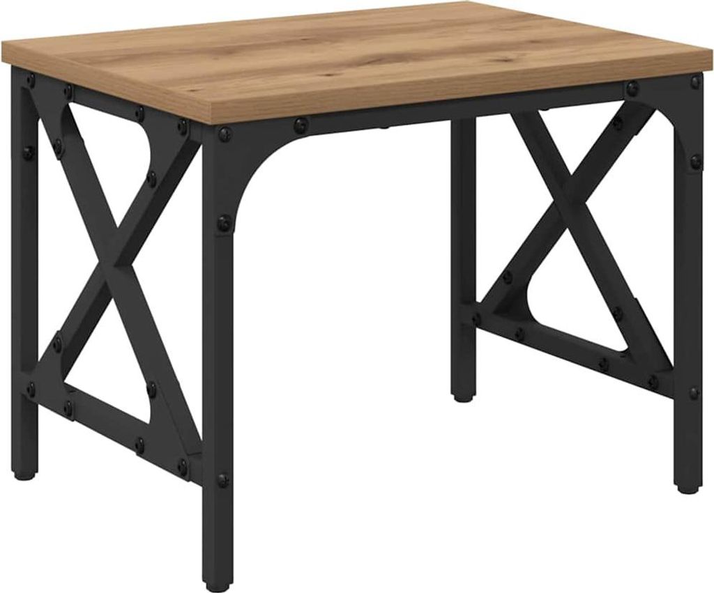 vidaXL Druckerständer Artisan-Eiche 40 x 30 x 31 cm Holzwerkstoff