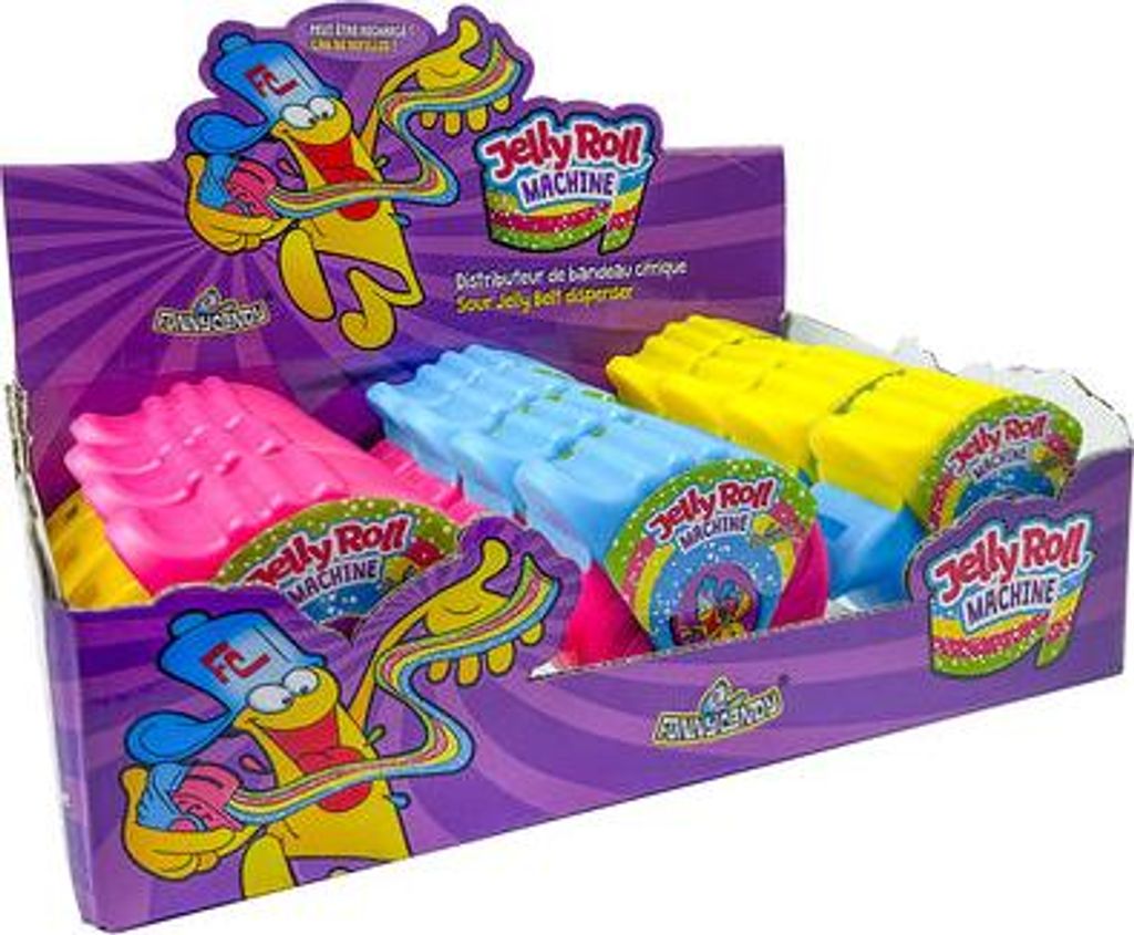 Zábavný stroj na výrobu cukrovinek – želé rolky (12 kusů) Obrázek produktu 
