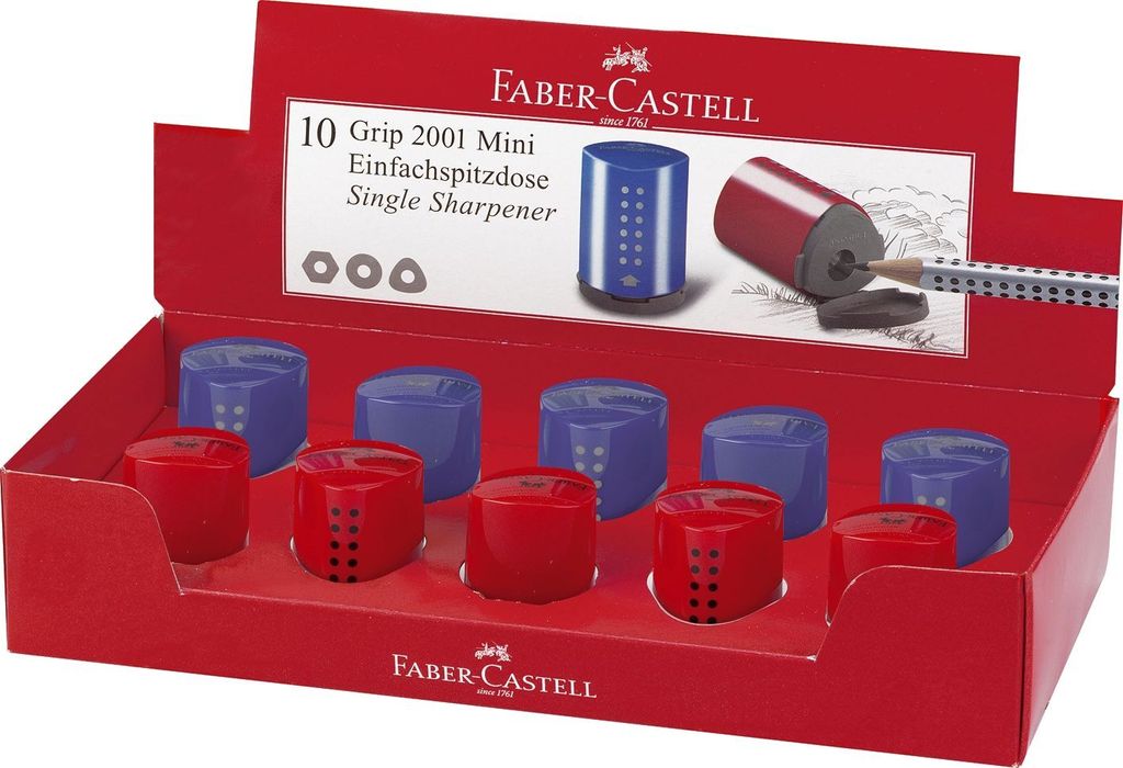 Faber-Castell 183710 Temperino singolo Grip 2001 Mini - Immagine del prodotto 
