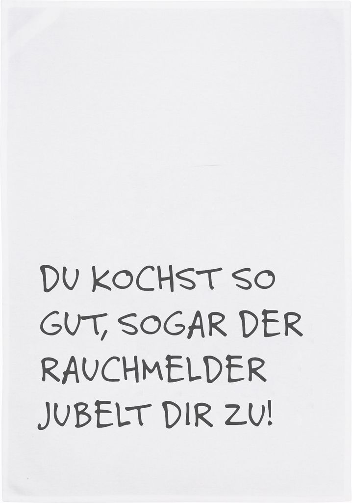 Spruch Geschirr-Tuch Küchen-Tuch - Geschirr Handtuch 50 x 70 cm HW126A