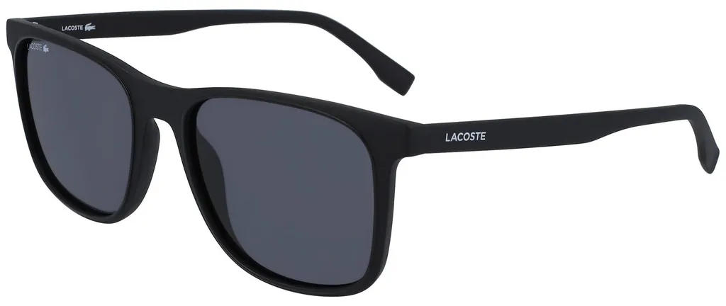 Accessoire solaire Lacoste L882S en acétate noir pour homme moderne