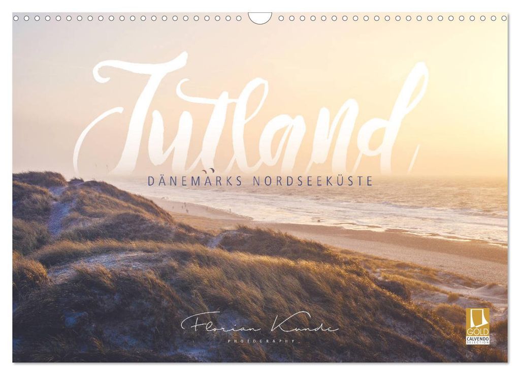 Jutland - Dänemarks Nordseeküste (Wandkalender 2027 DIN A3 quer), CALVENDO Monatskalender