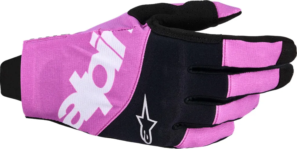 Gants tout-terrain Alpinestars Techstar Noir et Violet Taille L Moto