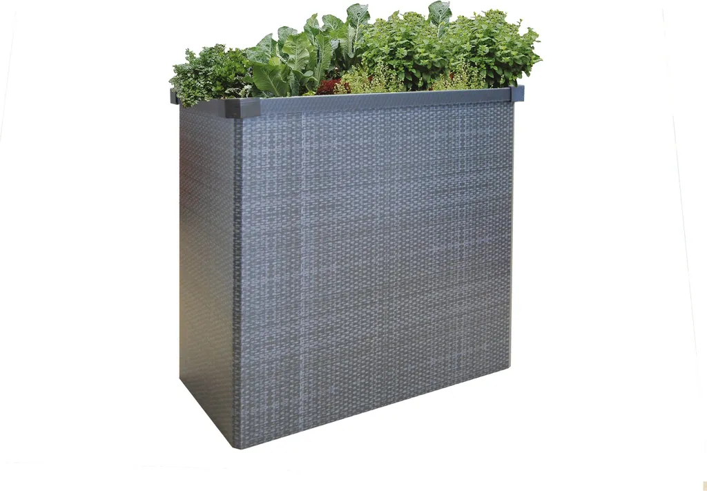 Jardinière de balcon Juwel pour cultiver des aromates en ville, 80 cm