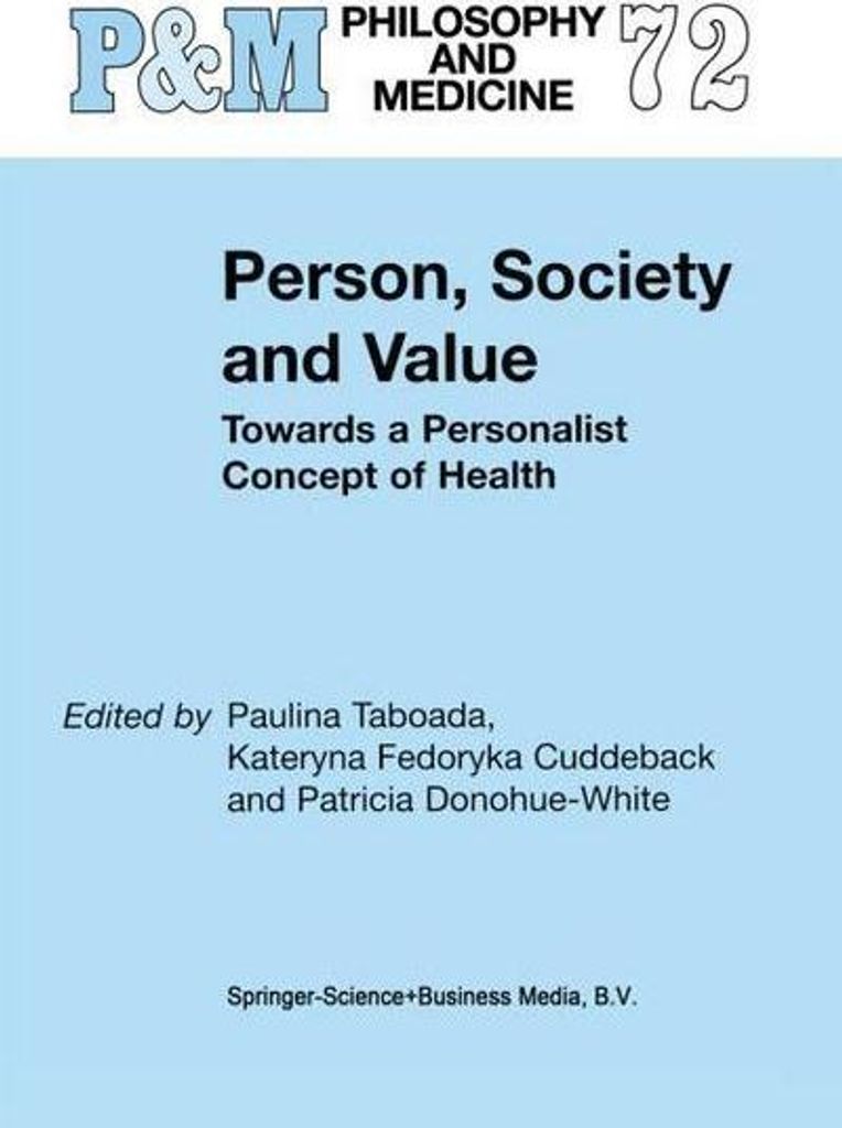 Person, Society and Value
