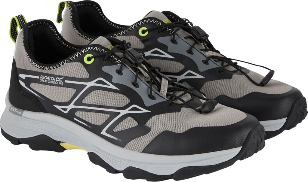 Regatta - Herren Sneaker "Blaze" RG11448 (46 EU) (Grau/Schwarz/Limone)