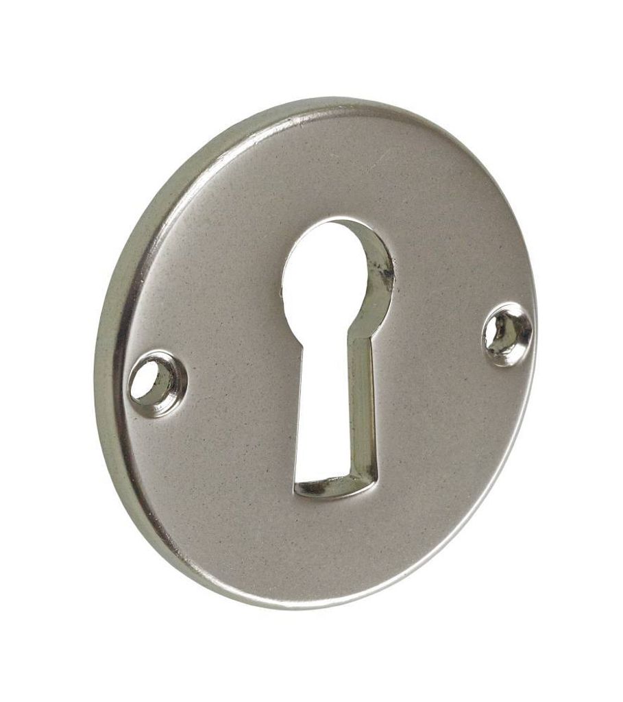 Hettich Schlüsselschild matt-vernickelt Ø 30 mm Produktbild 