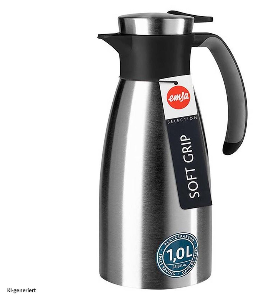 Emsa 508932 Soft Grip Isolierkanne 1 L