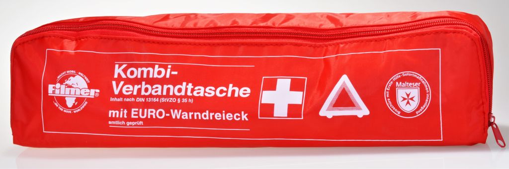Filmer 17.998 Kfz -/Auto Verbandtasche mit Warndreieck Produktbild 