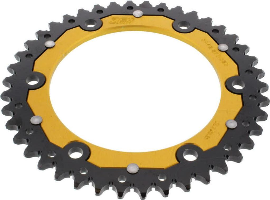 ZF 42 Zähne Krone Steigung 525 Schwarz Gold Dual für BMW F