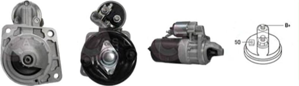 CASCO CST10308AS Starter Anlasser 2,20kW für JEEP CHEROKEE (XJ) 12V