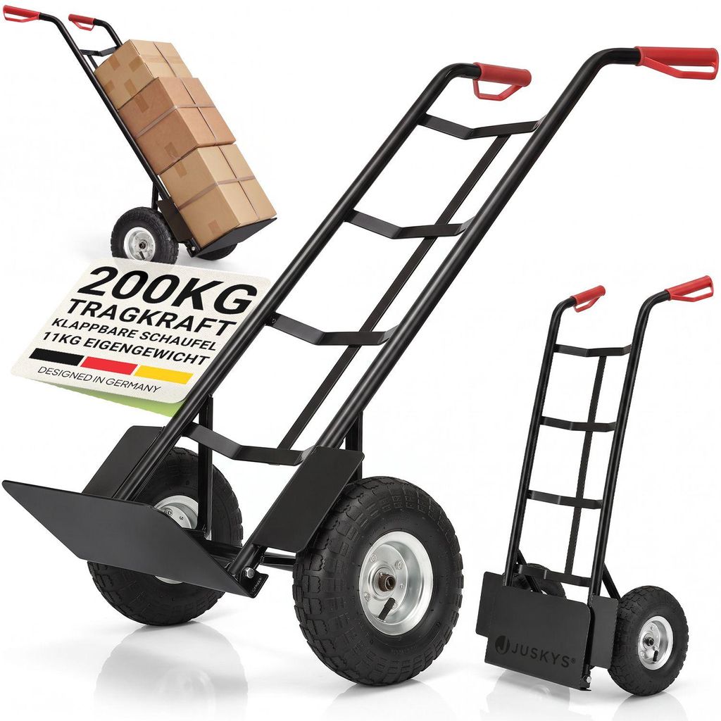Juskys Sackkarre Basic klappbar – Transportkarre mit großen Produktbild 