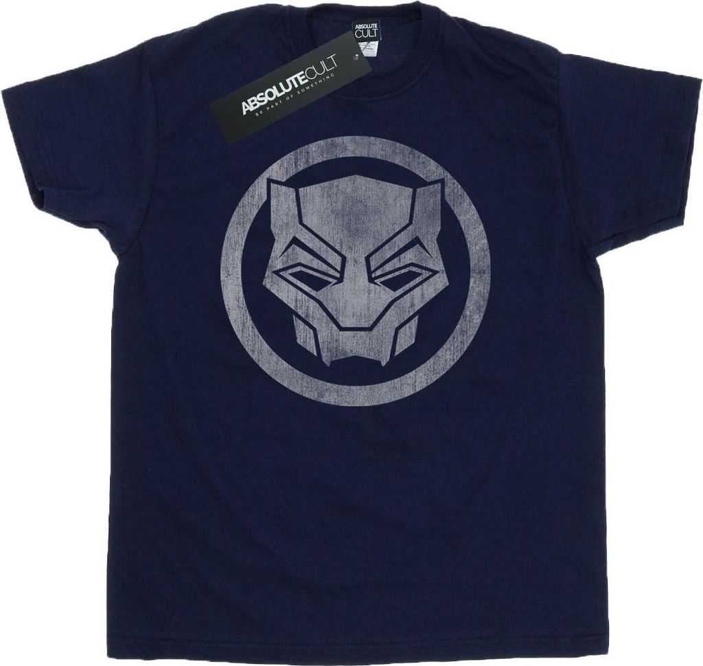 Black Panther - T-Shirt für Herren BI457 (XXL) (Marineblau)