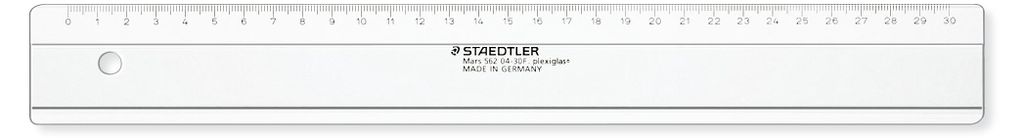 STAEDTLER Mars 562 04 F Plexiglas®-Lineal Einzelprodukt Produktbild 