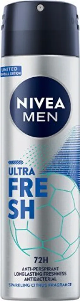 Spray Antitraspirante Nivea Men Ultra Fresh 150ml | Freshness Uomo