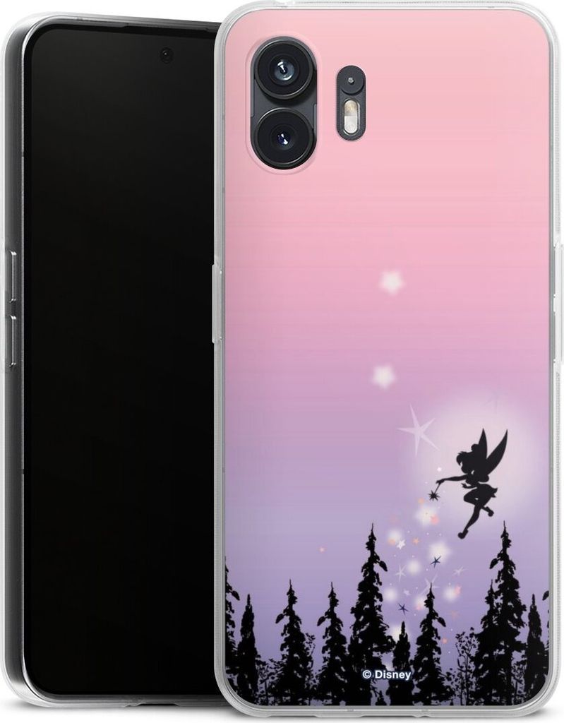 DeinDesign Handyhülle für Nothing Phone 2 Silikon Hülle Case Smartphone Schutzhülle Disney Offizielles Lizenzprodukt Tinkerbell