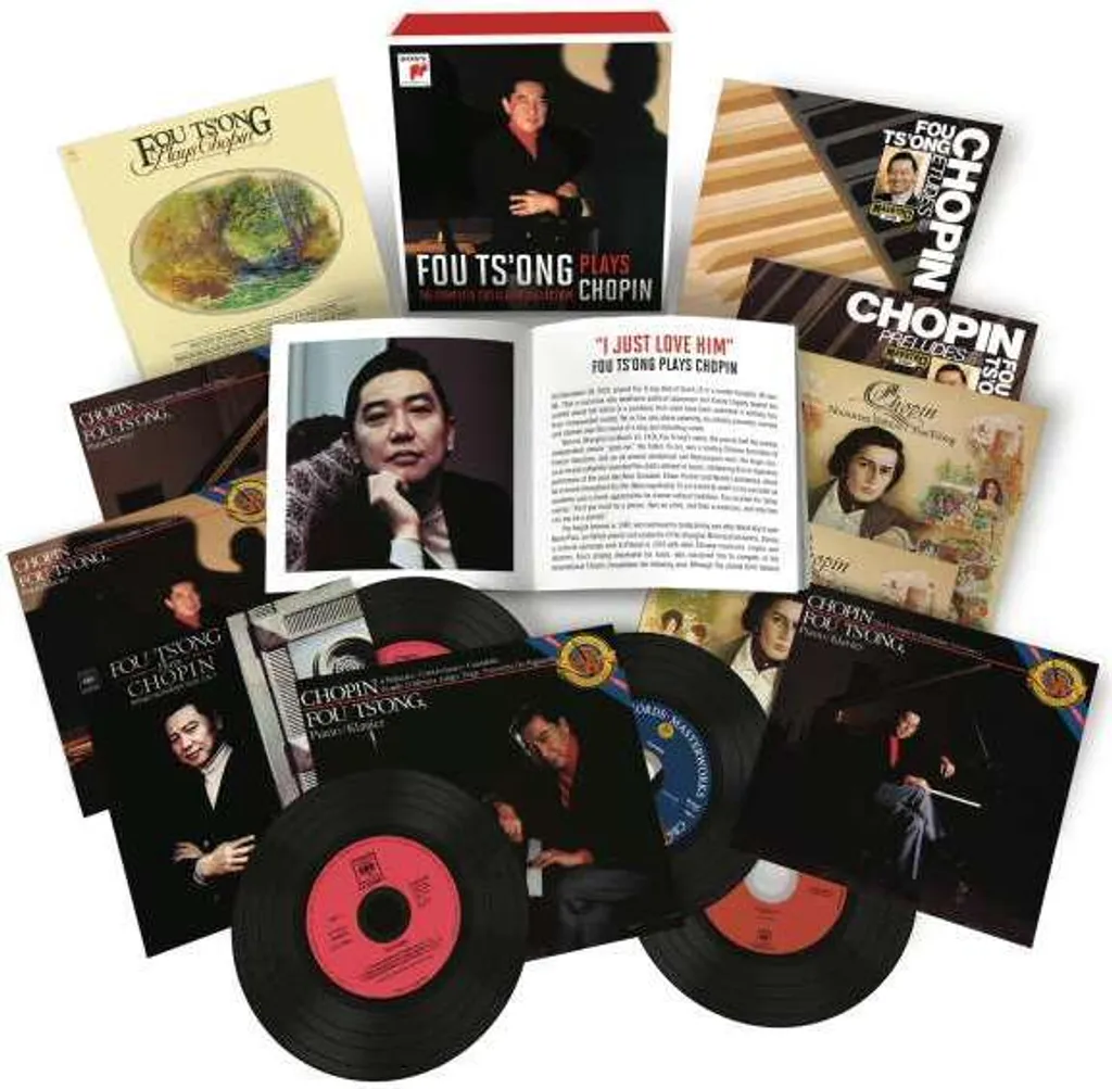Chopin : Collection complète Fou Ts'ong CBS avec enregistrements cultes