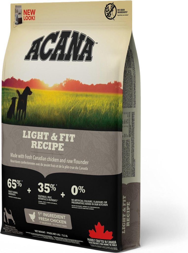 Cane ACANA Heritage Light & Fit - 6 kg Immagine del prodotto 