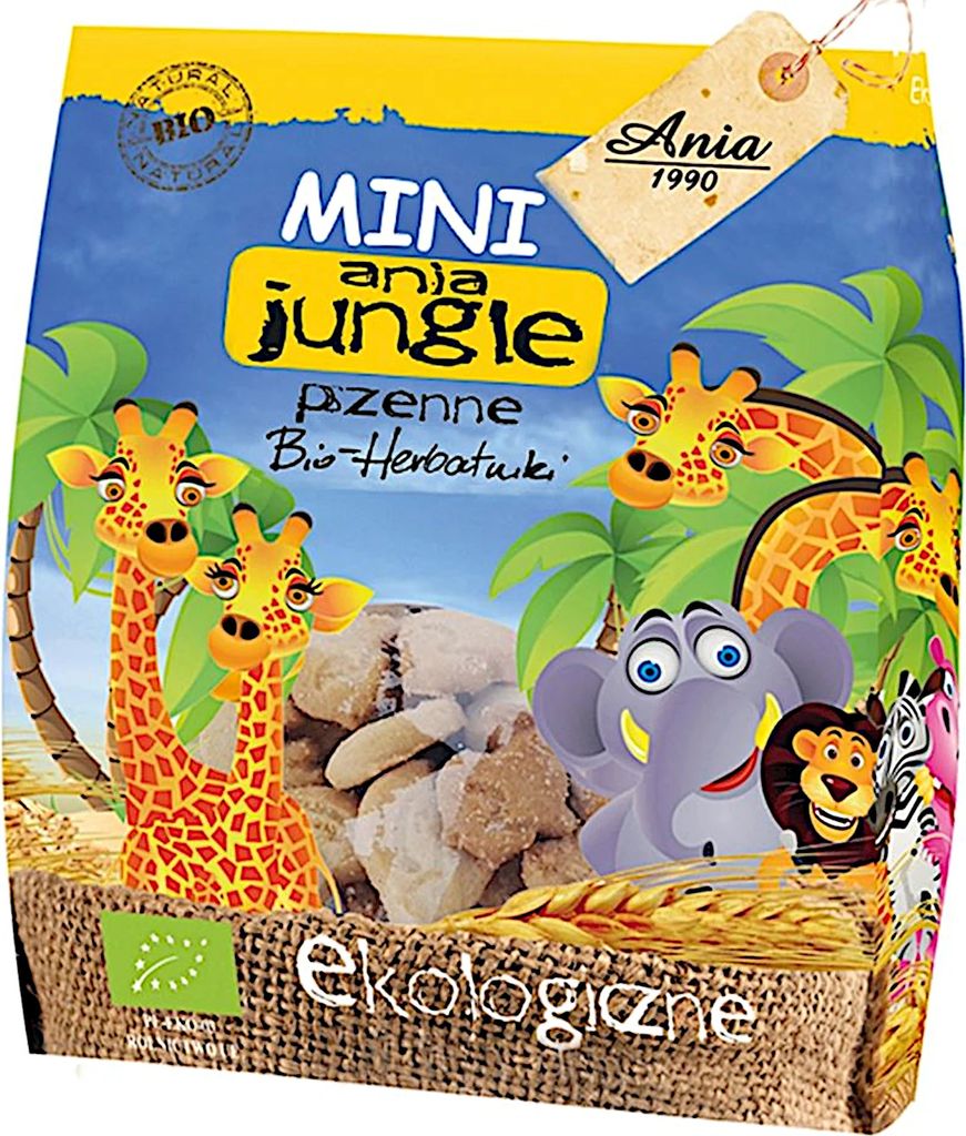 MINI JUNGLECOOKIES 100 g -ANIA Image du produit 