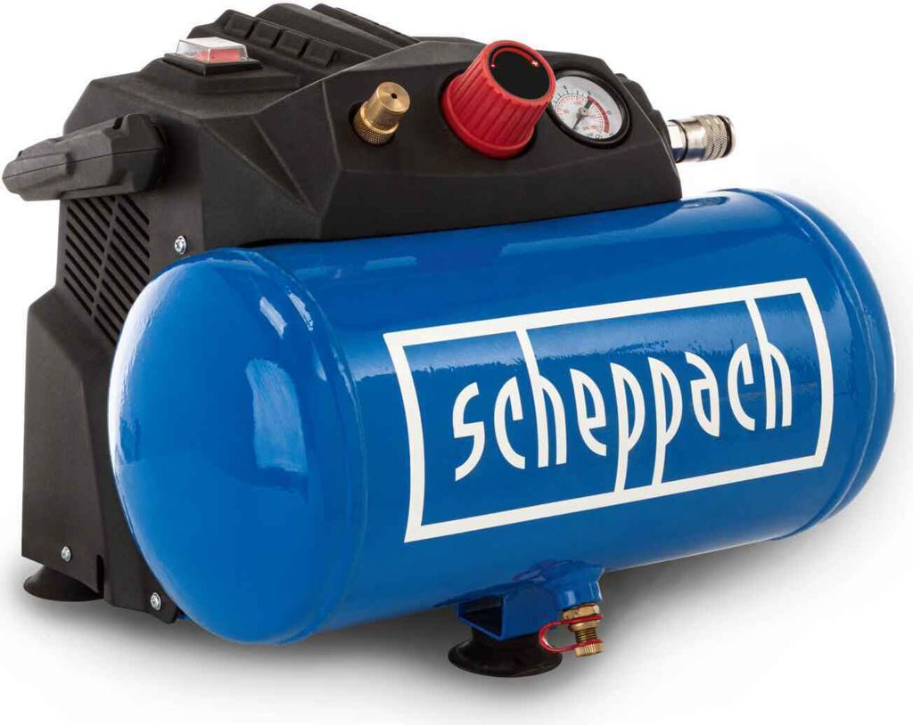 Scheppach Kompressor HC06 mit Zubehörset | 230V | 1200 W Produktbild 