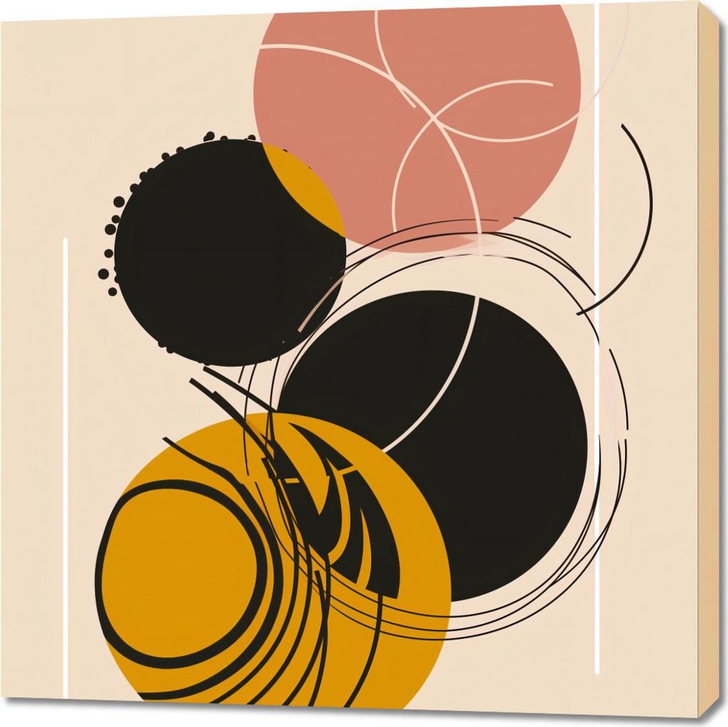 Bild 90x90cm Sonne und Schatten