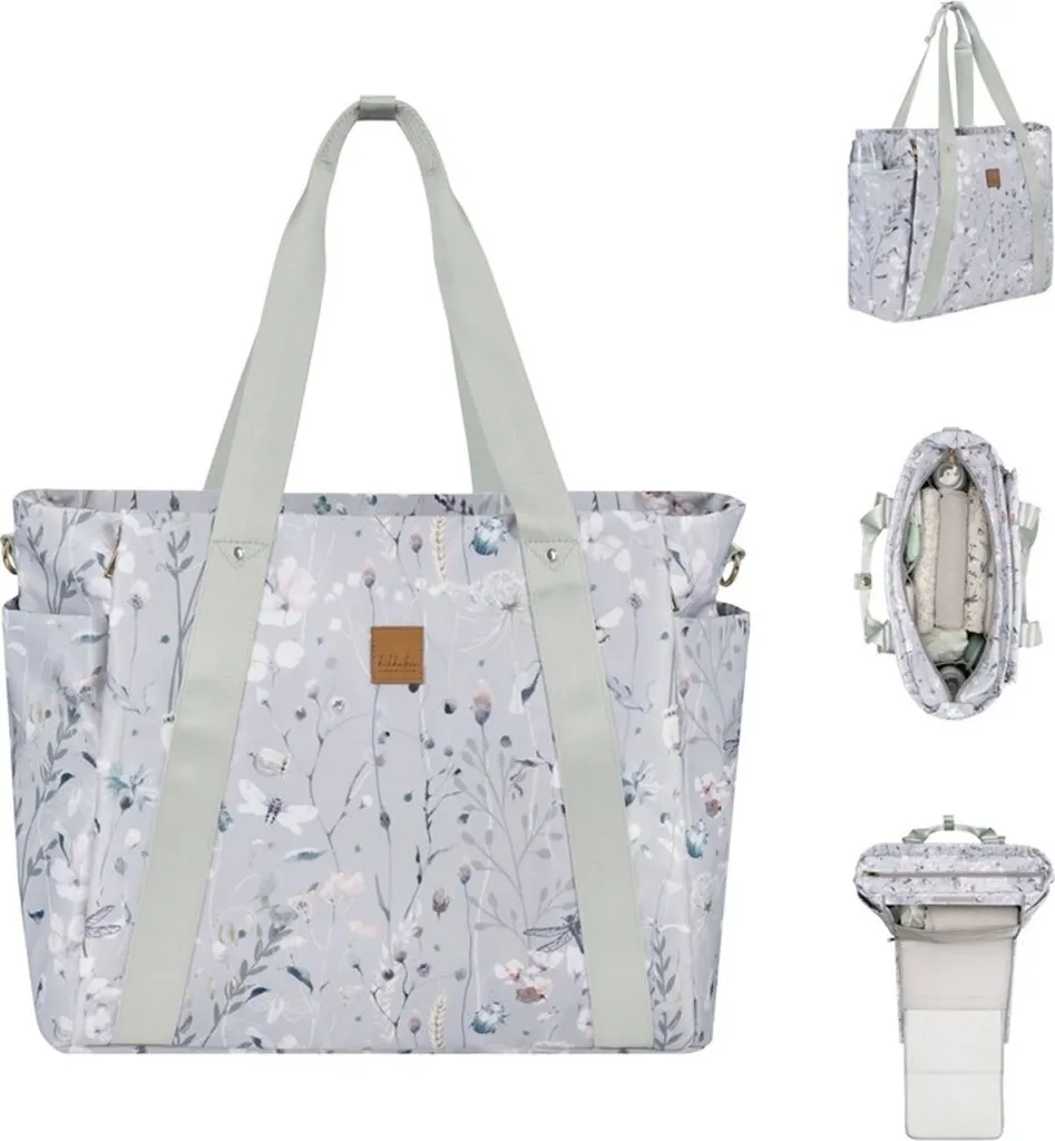 Idea Regalo Nascita: Borsa Fasciatoio Kikkaboo Firenze Grigio