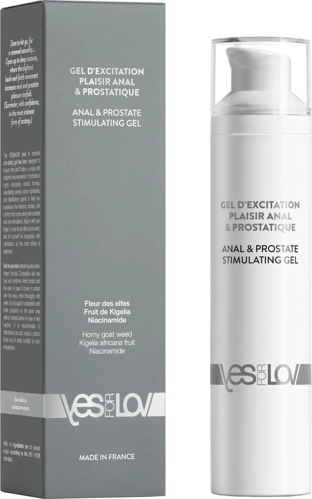Gel de stimulation prostatique 50 ml à base d'eau et haute densité