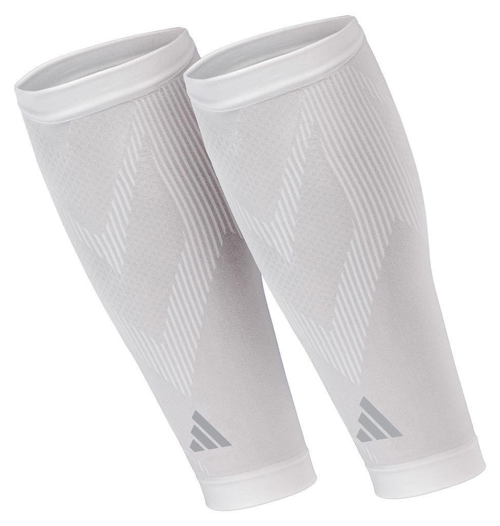 Adidas Compression Calf Sleeves - White - L/XL Produktbild 