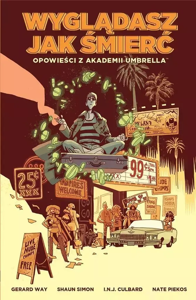 Opowieści z Akademii Umbrella Tu as l'air de la mort BD fantastique