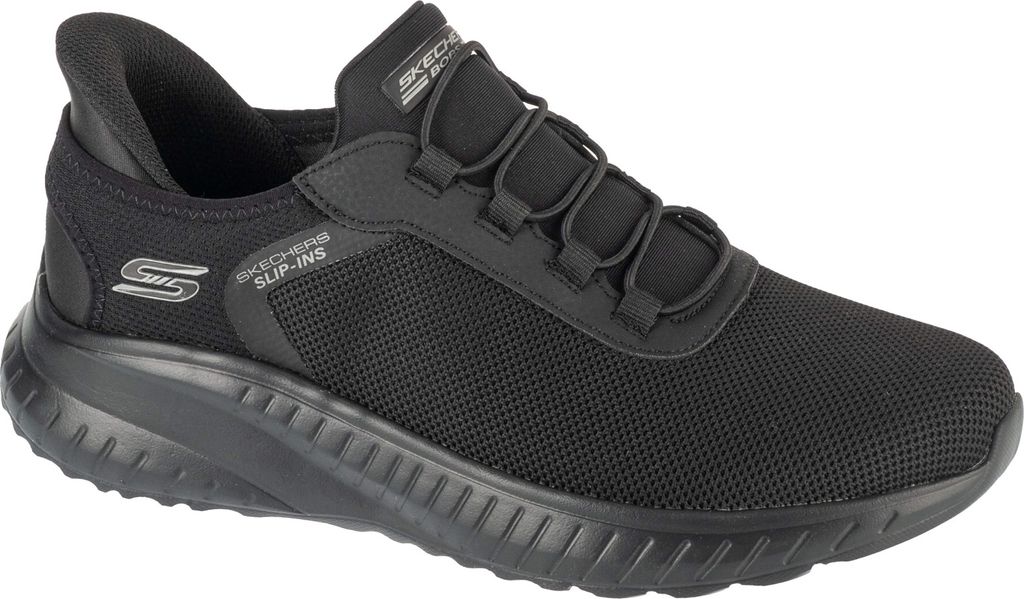 Skechers Slip-Ins: Bobs Squad Chaos - Tough Walk 118303-BBK, Sneaker, Herren, Schwarz