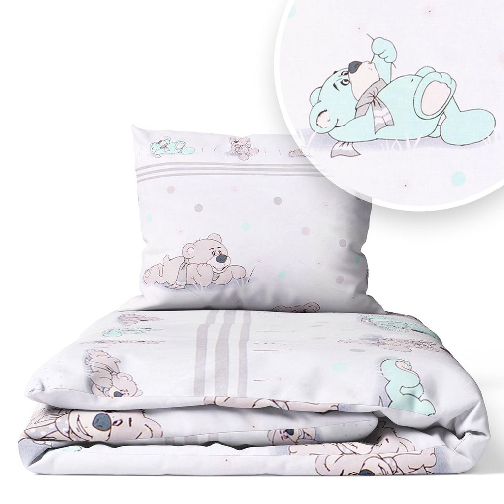Set Biancheria da Letto per Lettino 90 × 120 cm + Federa 40 Immagine del prodotto 