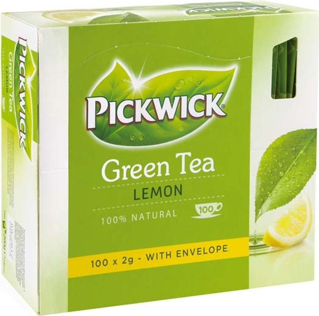 Pickwick - Tee Green Original Lemon 100x2gr Produktbild 