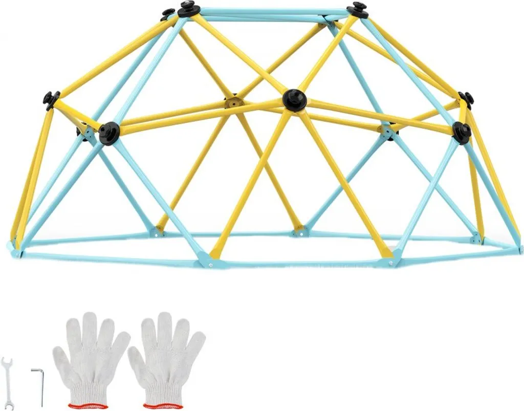 Dôme à grimper sécurisé 1,80 m structure robuste anti-rouille enfant