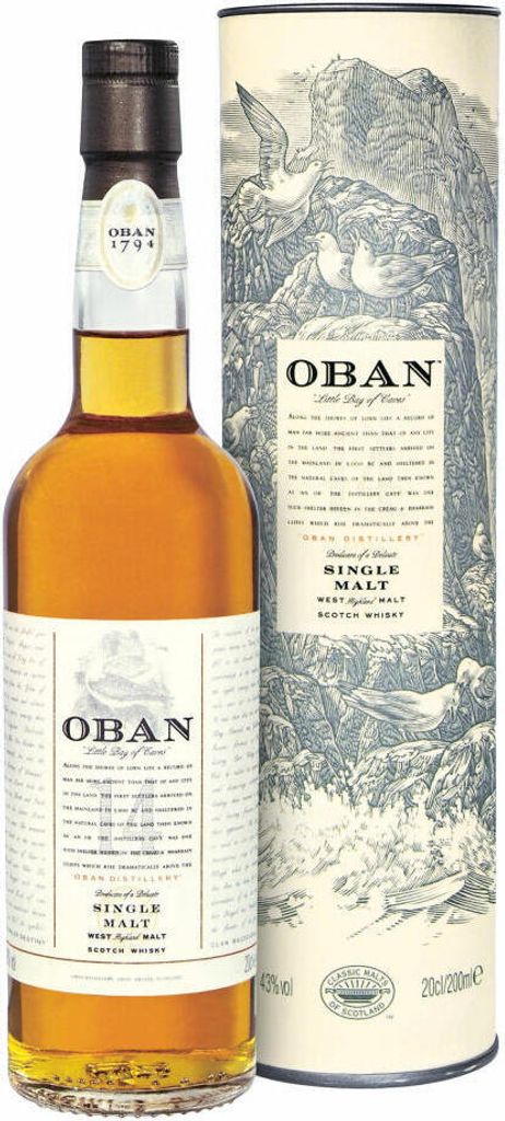 Oban 14 Anni / Anni, Single Malt, Whisky, Scotch, Alcol, Immagine del prodotto 