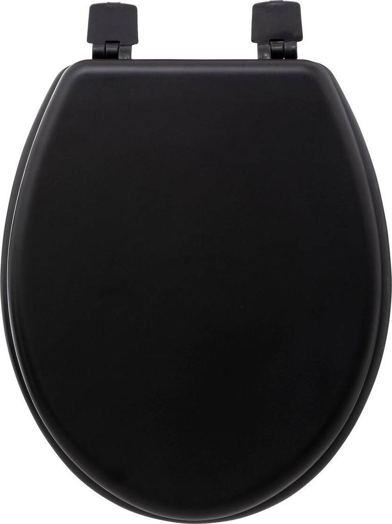 Wc-sitz "colorama" schwarz aus lackiertem holz - 5 five simply smart