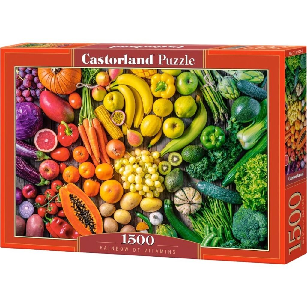 Puzzle 1500 elementów Tęcza Witamin Immagine del prodotto 