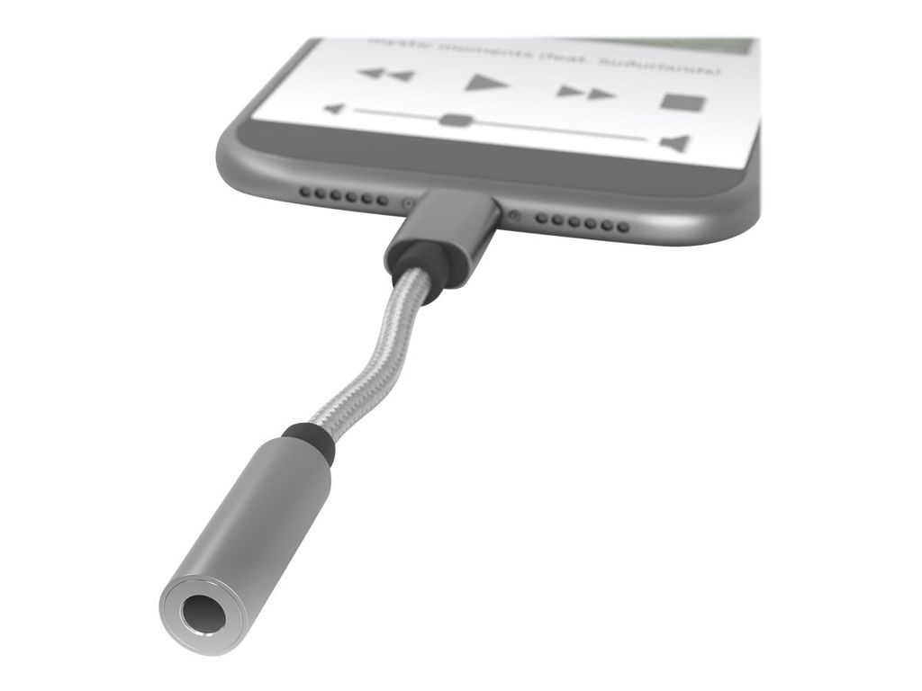 Terratec 284535 mobile phone cable Silver USB C 3.5mm Immagine del prodotto 