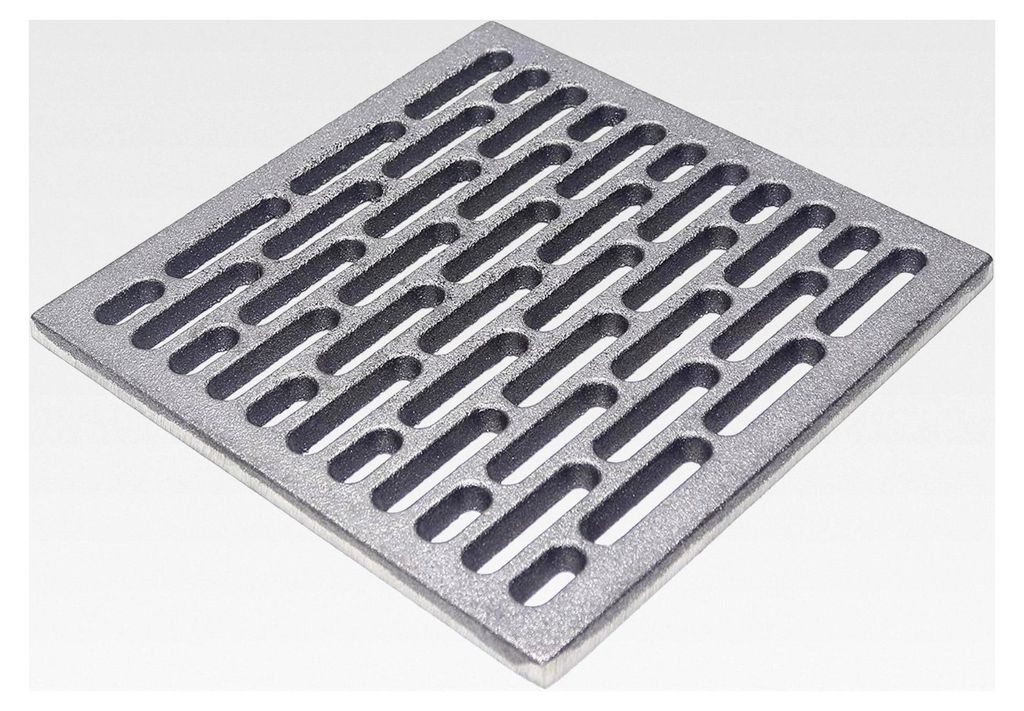 Grillrost aus Gusseisen 25x25 cm für Kaminofen und Grillofen