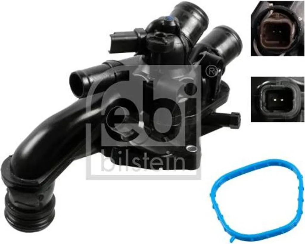 Thermostat d'eau avec boîtier de rechange pour Peugeot 207 308 3008