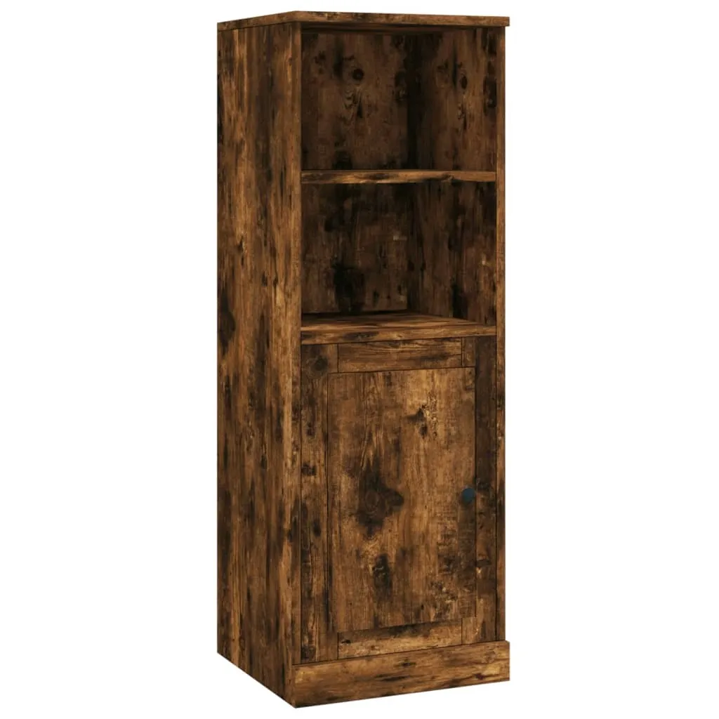 SYFAX™ Credenza Rovere Fumo 36x35,5x103,5 cm in Legno Multistrato