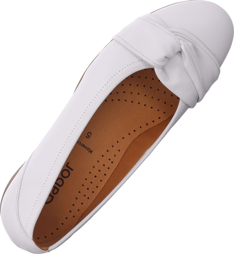 Gabor Ballerinas Damen 31373139333934 Weiß 38 EU Produktbild 25
