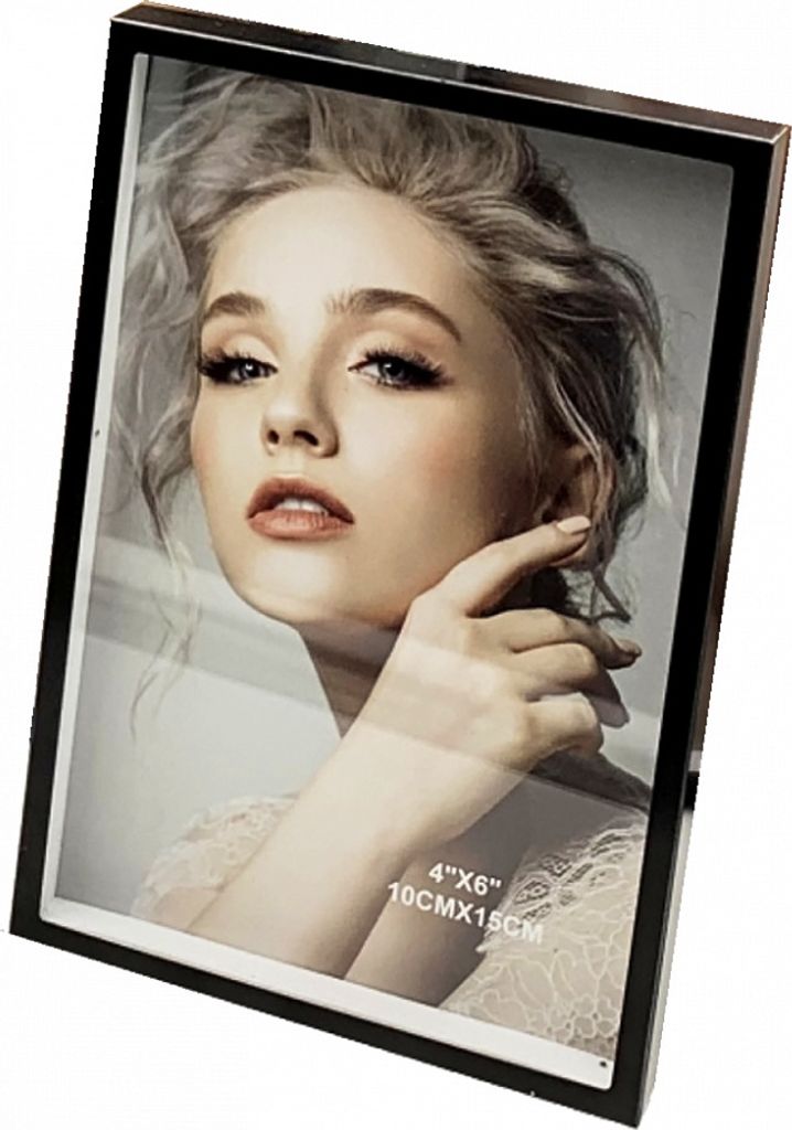 DEEP FRAME M190103 Rahmen Metall 10x15 schwarz