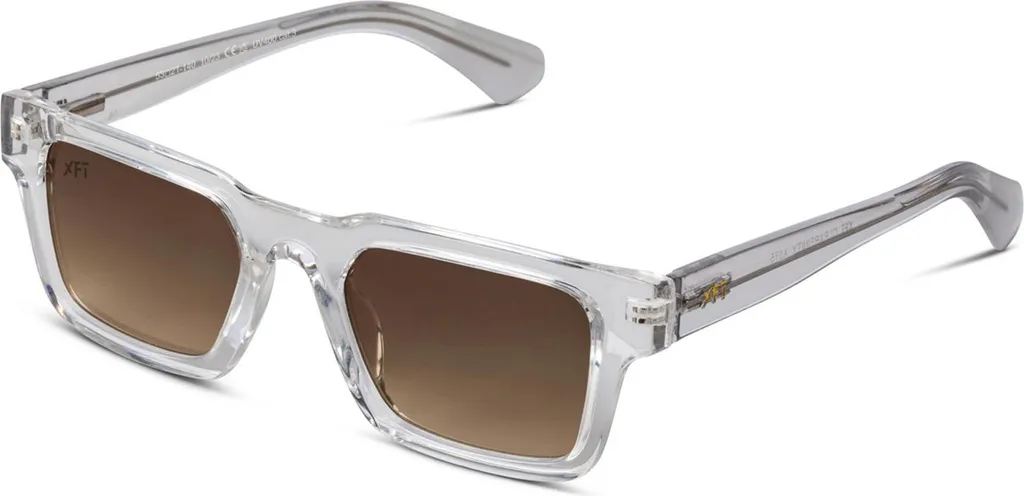 X Frame Therapy Clearfinity_X076 Lunettes de Vue Marron Taille WEAR