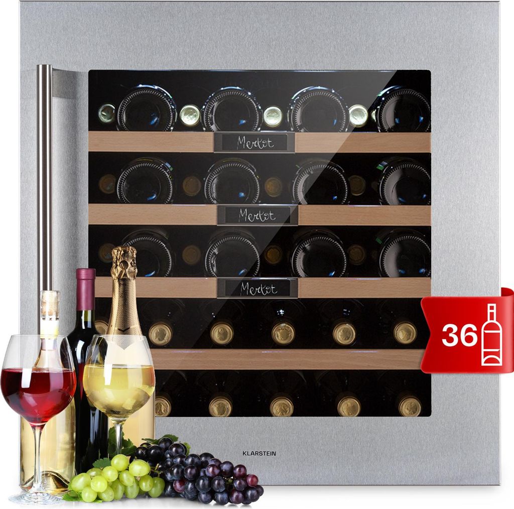KlarsteinVinsider 36 Built-In Uno, chłodziarka do wina do Zdjęcie produktu 