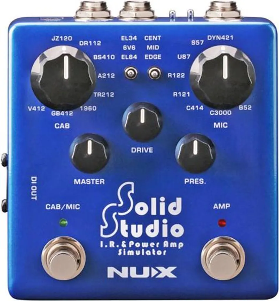 NUX NSS-5 Solid Studio : Supprimez les micros et baffles sur scène