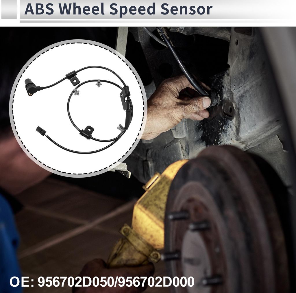 ABS Raddrehzahlsensor Vorne Links ABS Sensor Antiblockiersystem Sensor Nr. 956702D050/956702D000 für HYUNDAI ELANTRA 2001-2006