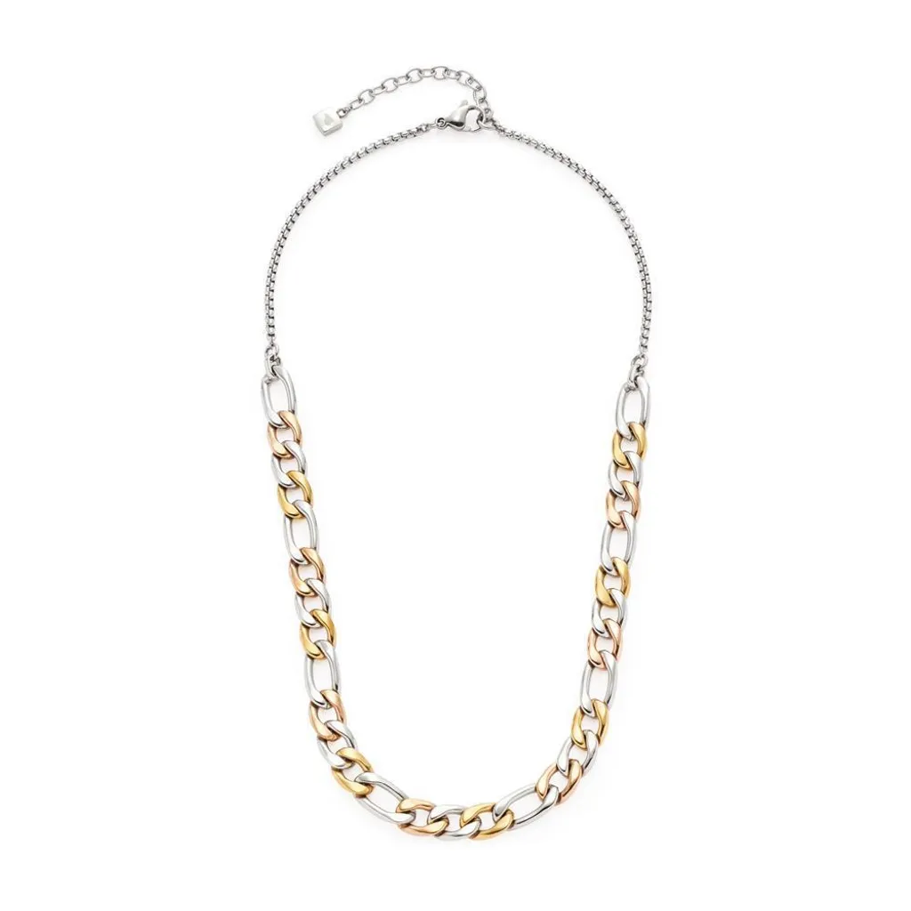 Collier Hypoallergénique Tricolore Leonardo Jewels 022068 ne Noircit Pas