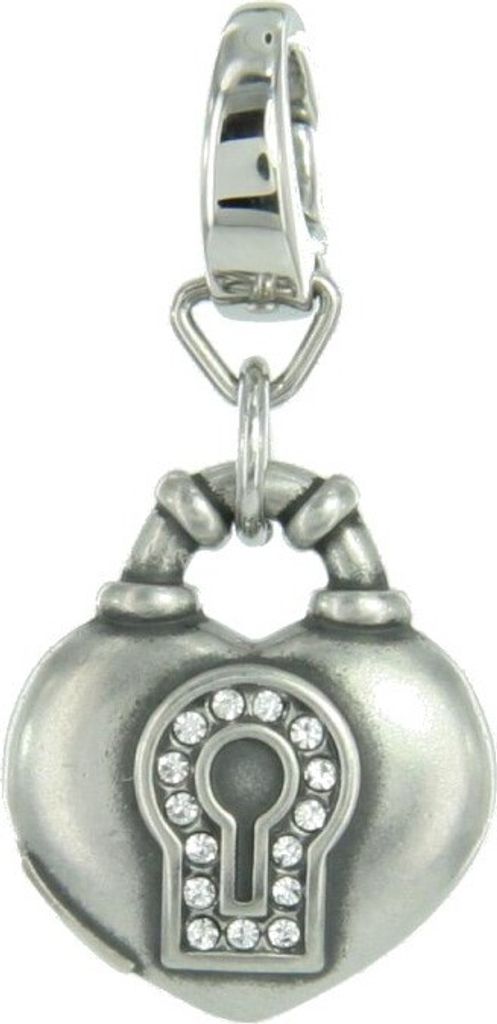 Fossil Damen Charms Herz Schloss Glassteine JF86782040
