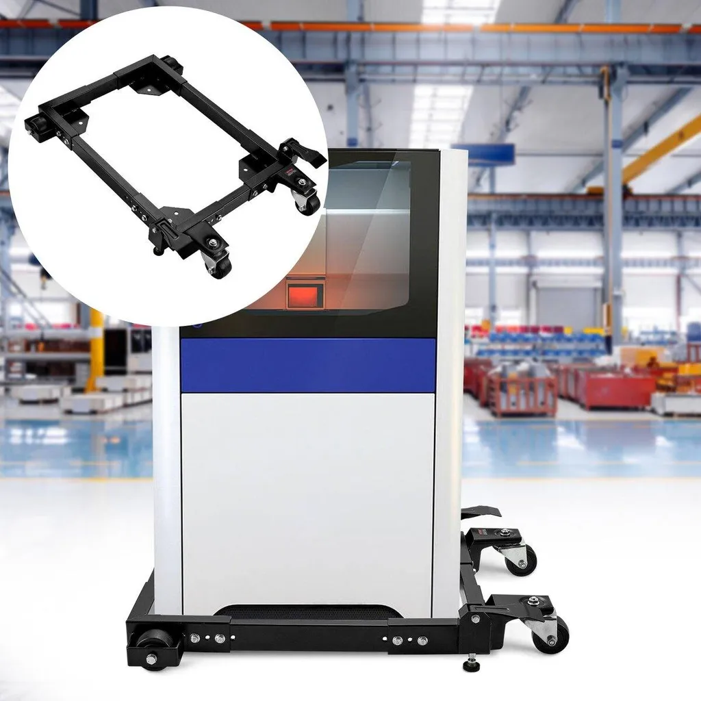 Support mobile robuste 1500 lb avec roues pivotantes et cadre extensible - 8
